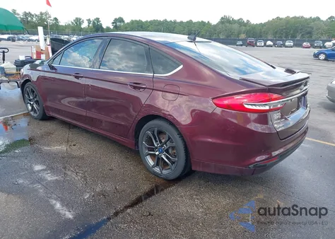 2018 Ford Fusion Se из США, поврежденный, VIN 3FA6P0HD3JR148812